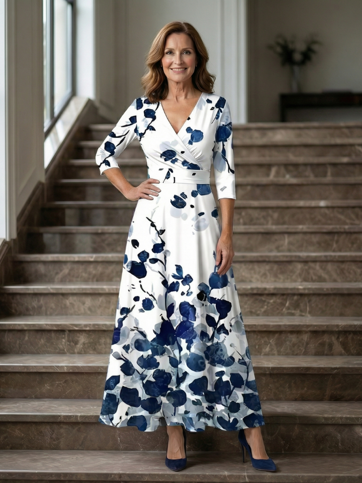 Celine | Wrap Maxi Dress