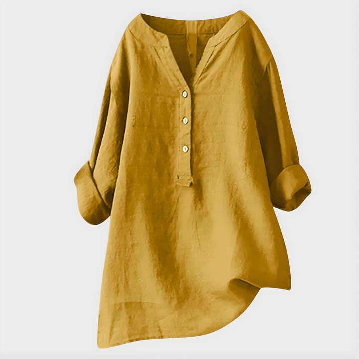Winola | Relaxed V-Neck Blouse