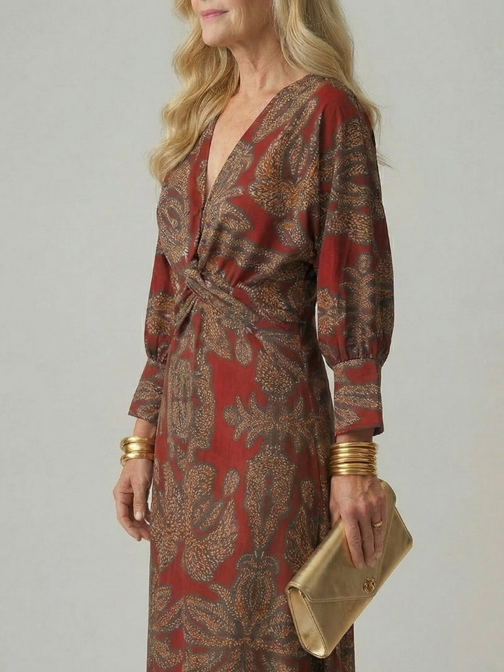 Lune | Wrap Midi Dress