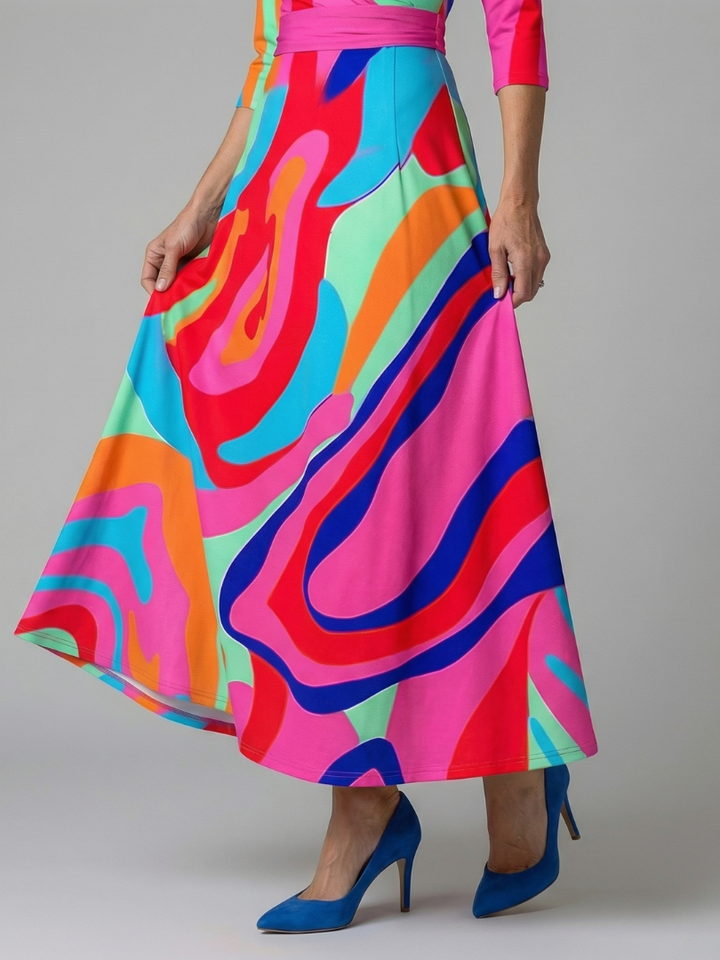 Celine | Wrap Maxi Dress