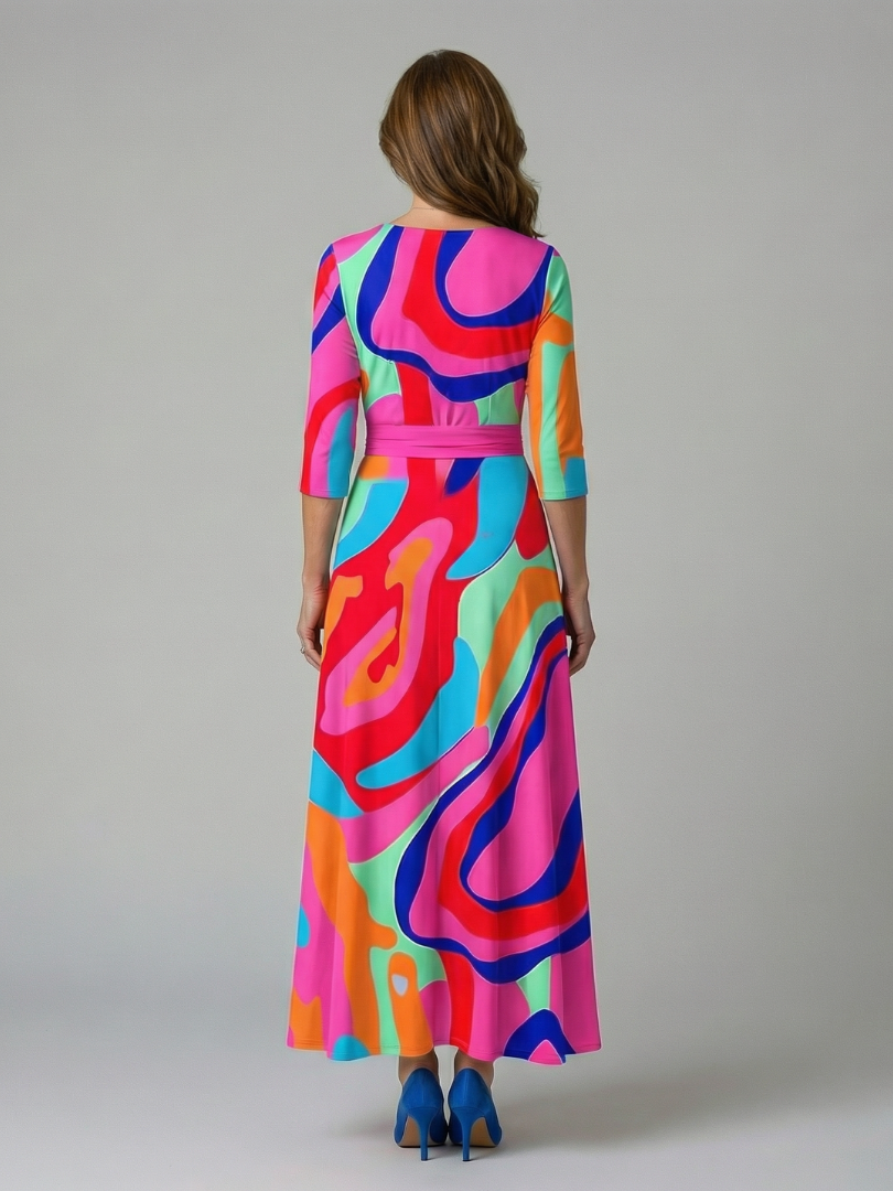 Celine | Wrap Maxi Dress