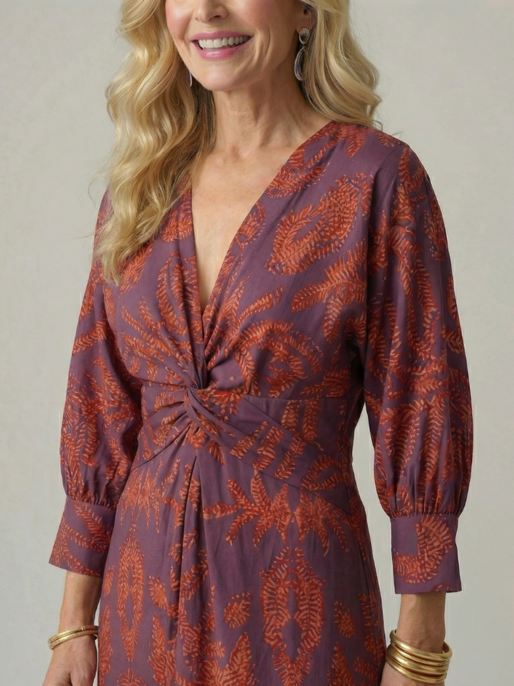 Lune | Wrap Midi Dress