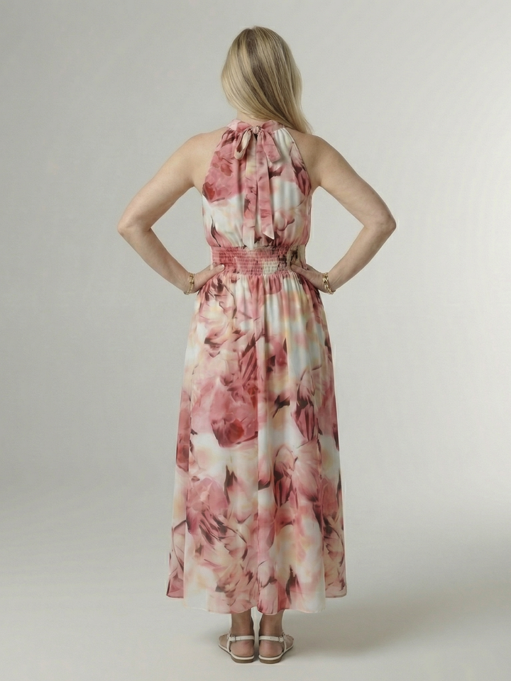 Sylin | Halter Midi Dress