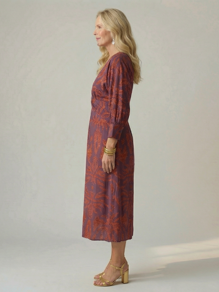 Lune | Wrap Midi Dress