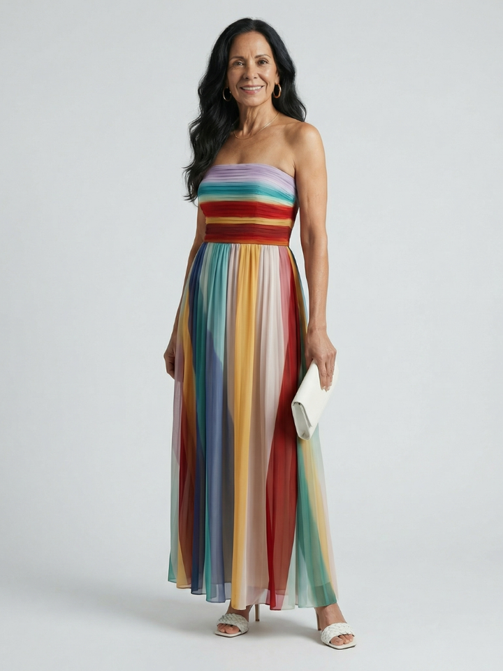 Serene | Strapless Maxi Dress