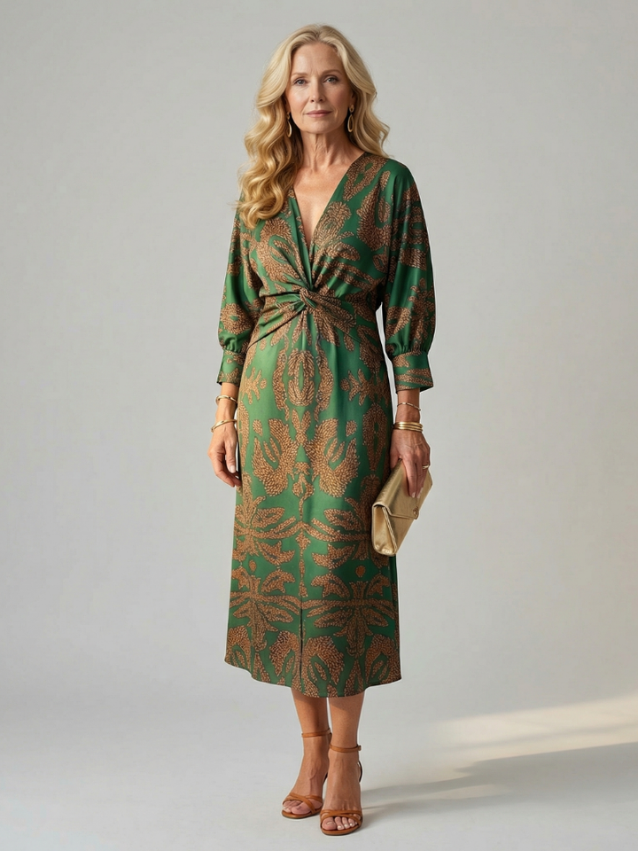 Lune | Wrap Midi Dress