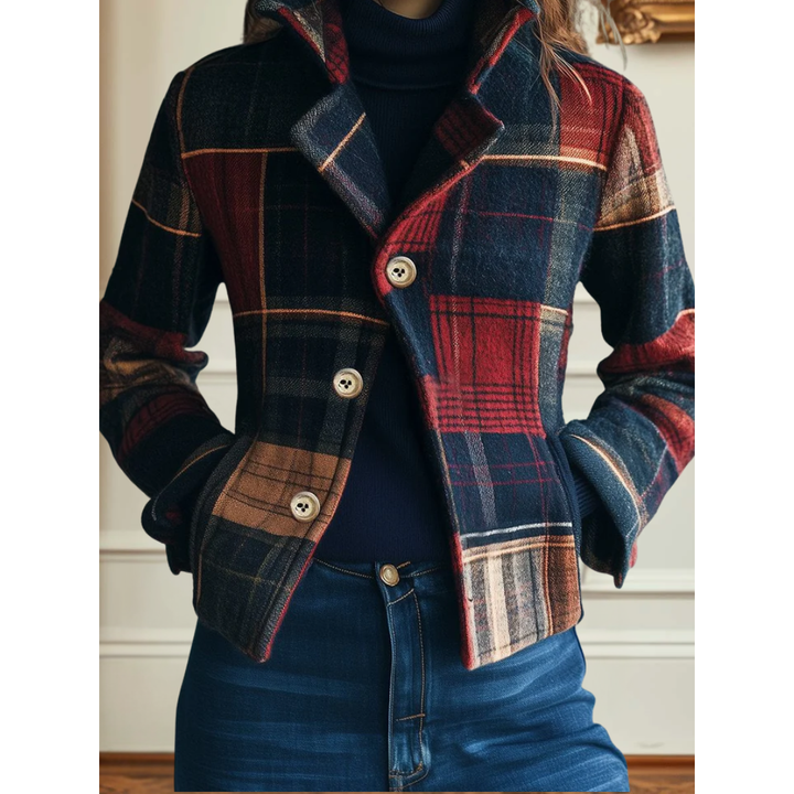 Susan | Classic Plaid Jacket
