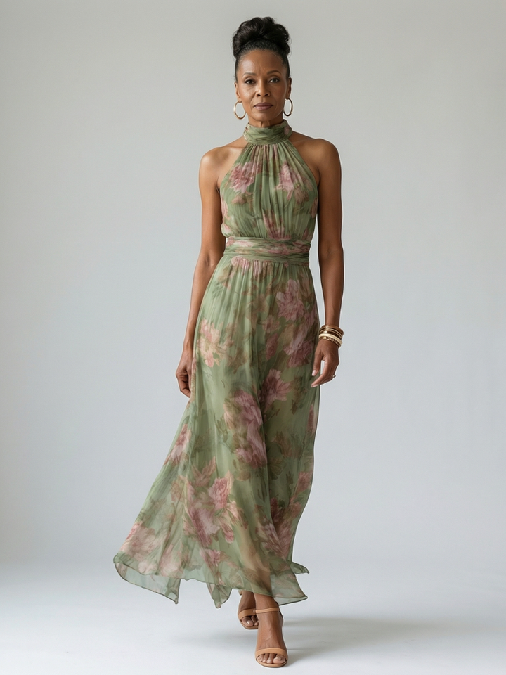 Mirelle | Halter Maxi Dress