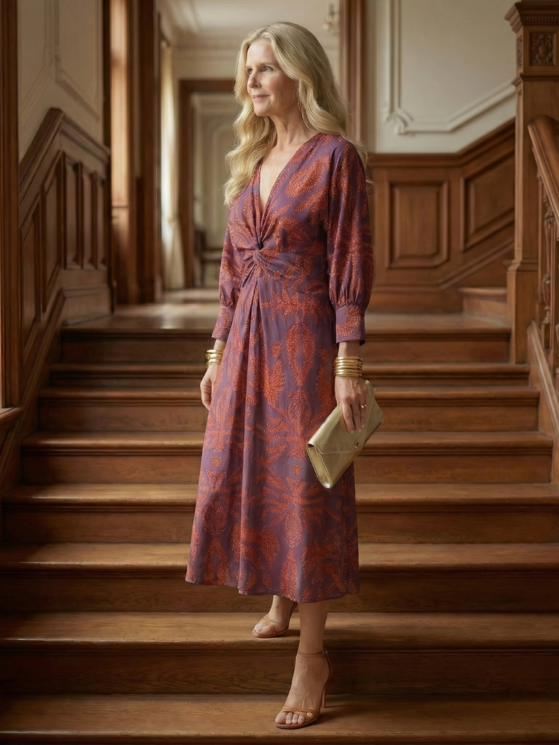 Lune | Wrap Midi Dress