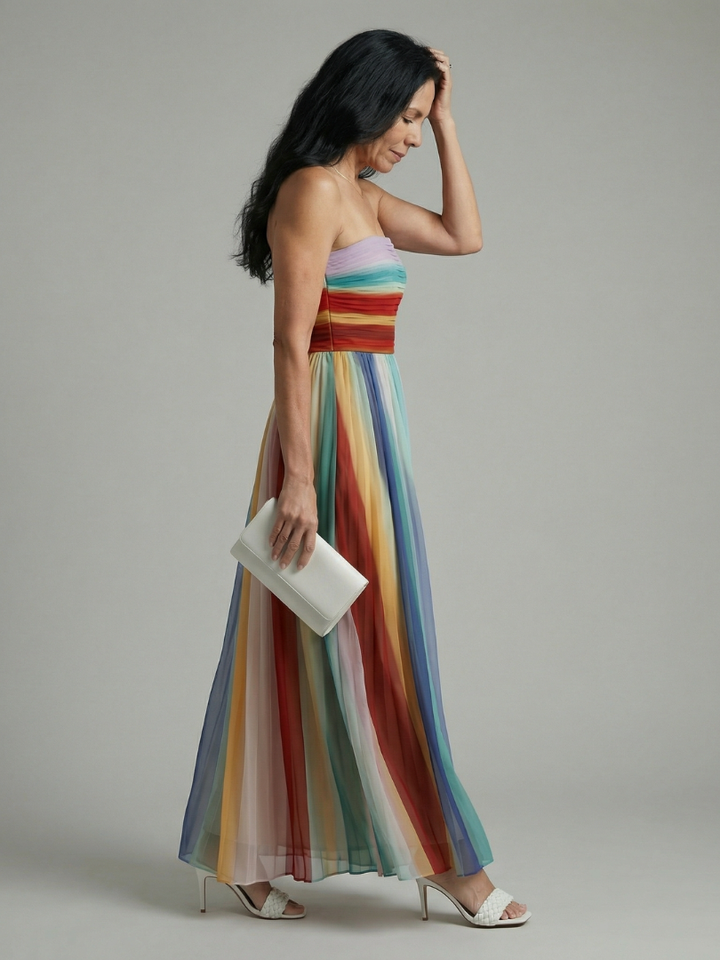 Serene | Strapless Maxi Dress