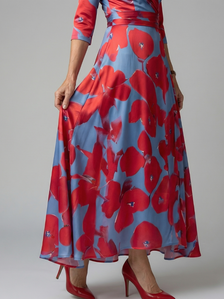 Celine | Wrap Maxi Dress