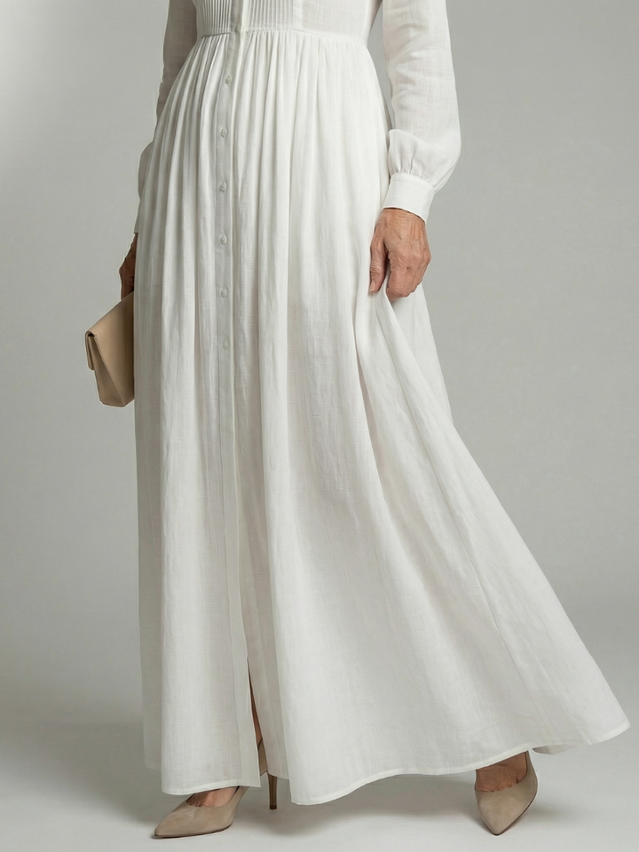 Lioren | Button Maxi Dress