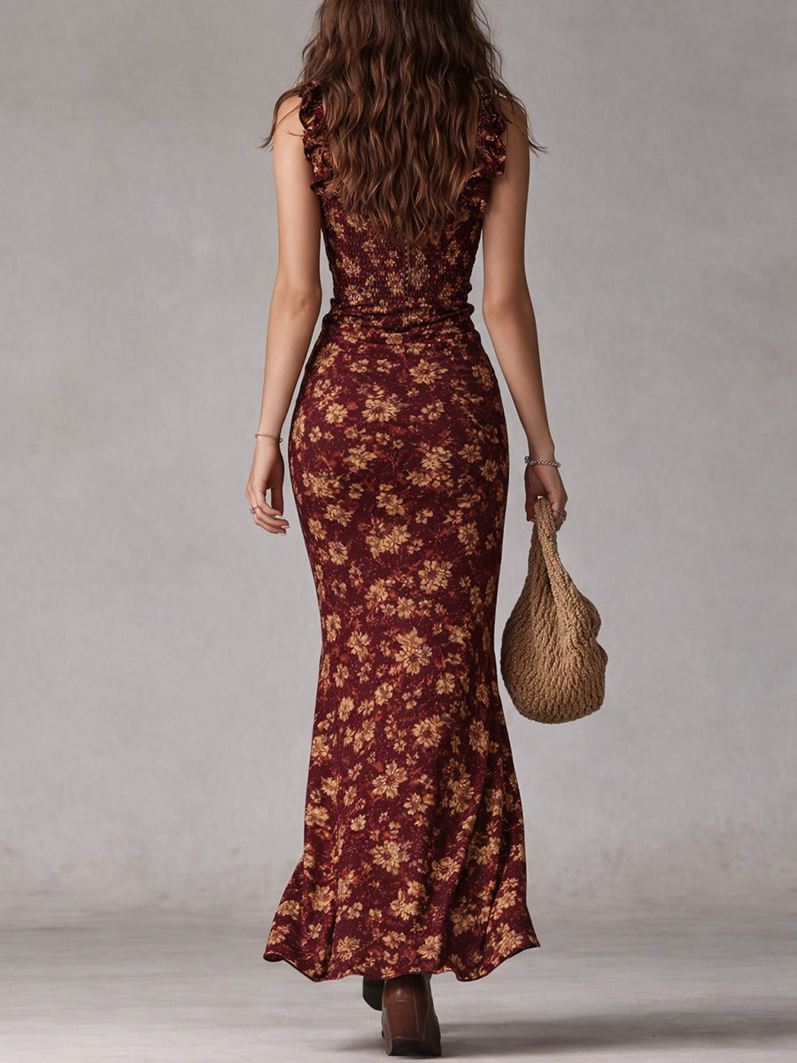 Yvonne | Romantic Floral Maxi Dress