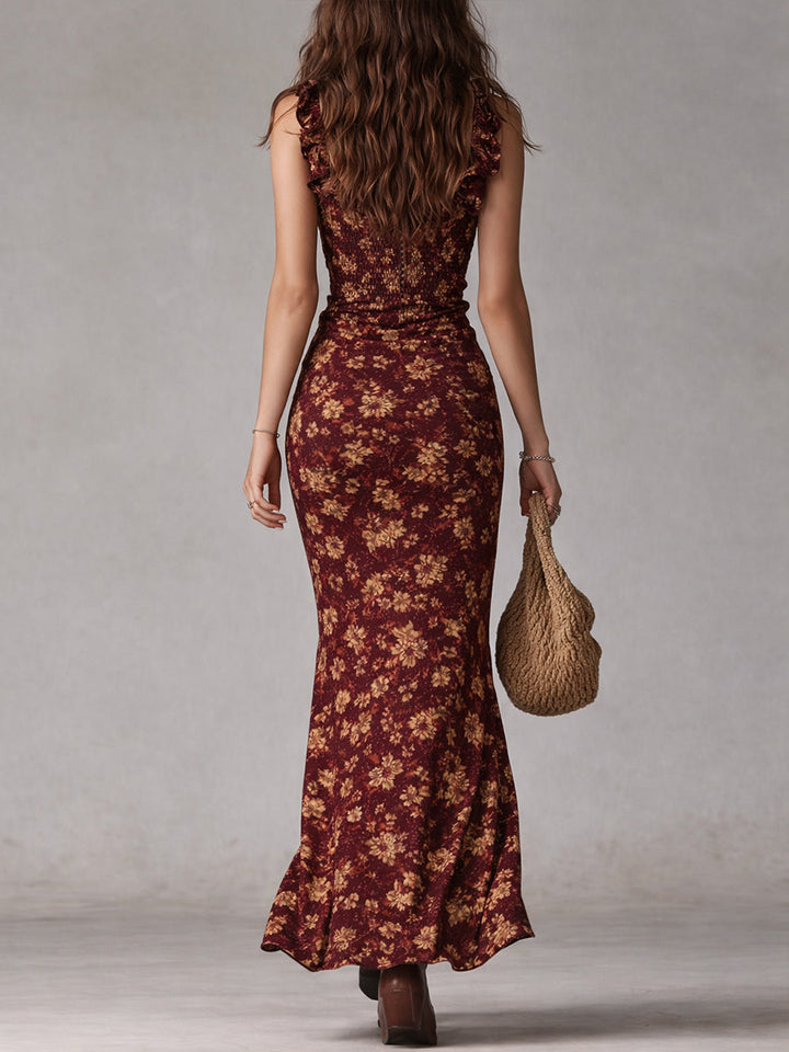 Yvonne | Romantic Floral Maxi Dress