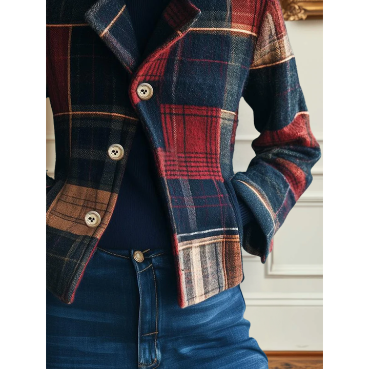 Susan | Classic Plaid Jacket