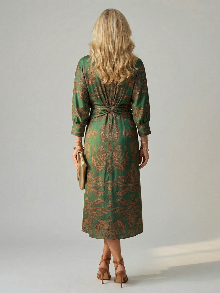 Lune | Wrap Midi Dress