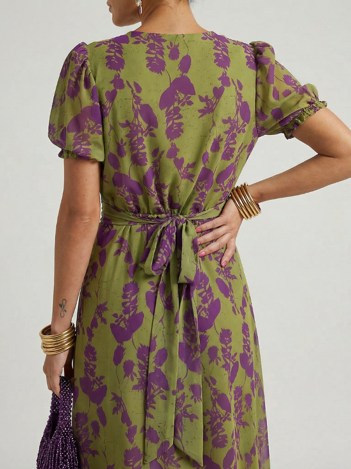 Virel | Wrap Midi Dress