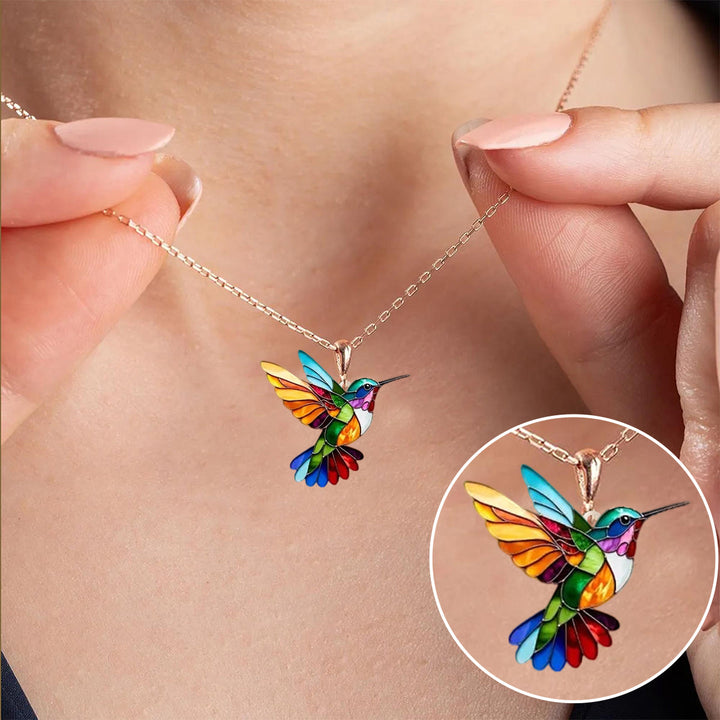 Clara™ – A Hummingbird Pendant That Celebrates Joy and Freedom