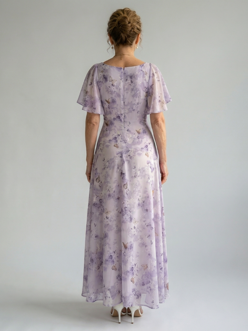 Vaelis | Square Neck Midi Dress