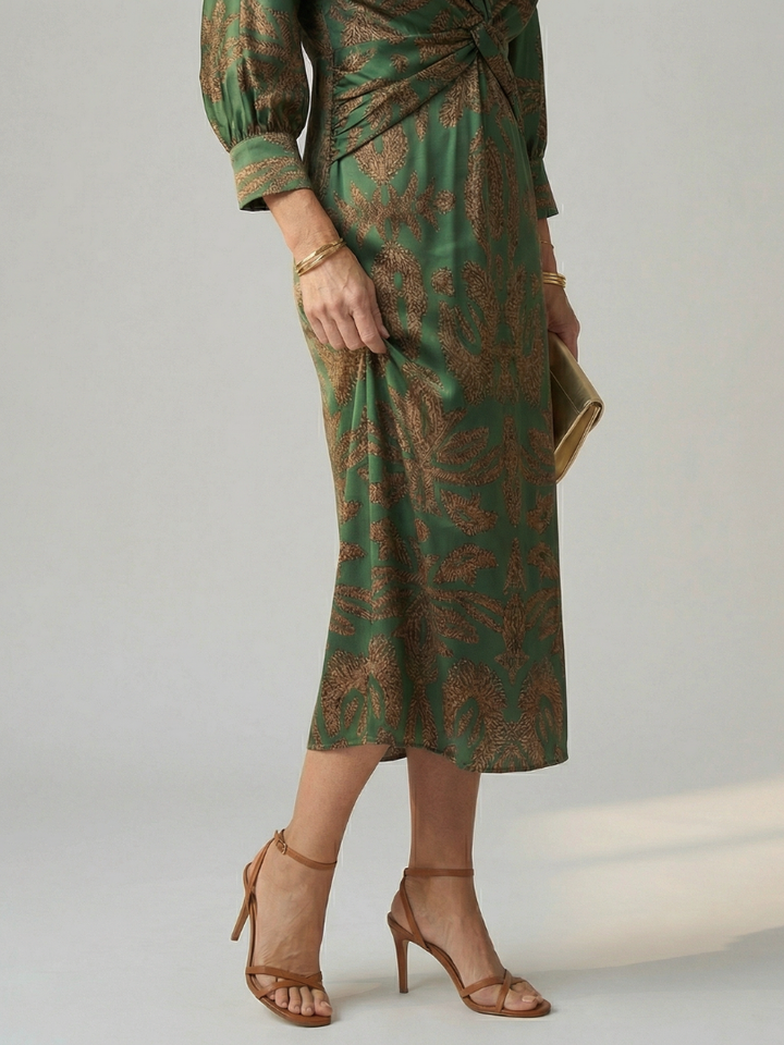 Lune | Wrap Midi Dress