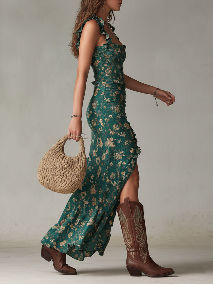 Yvonne | Romantic Floral Maxi Dress