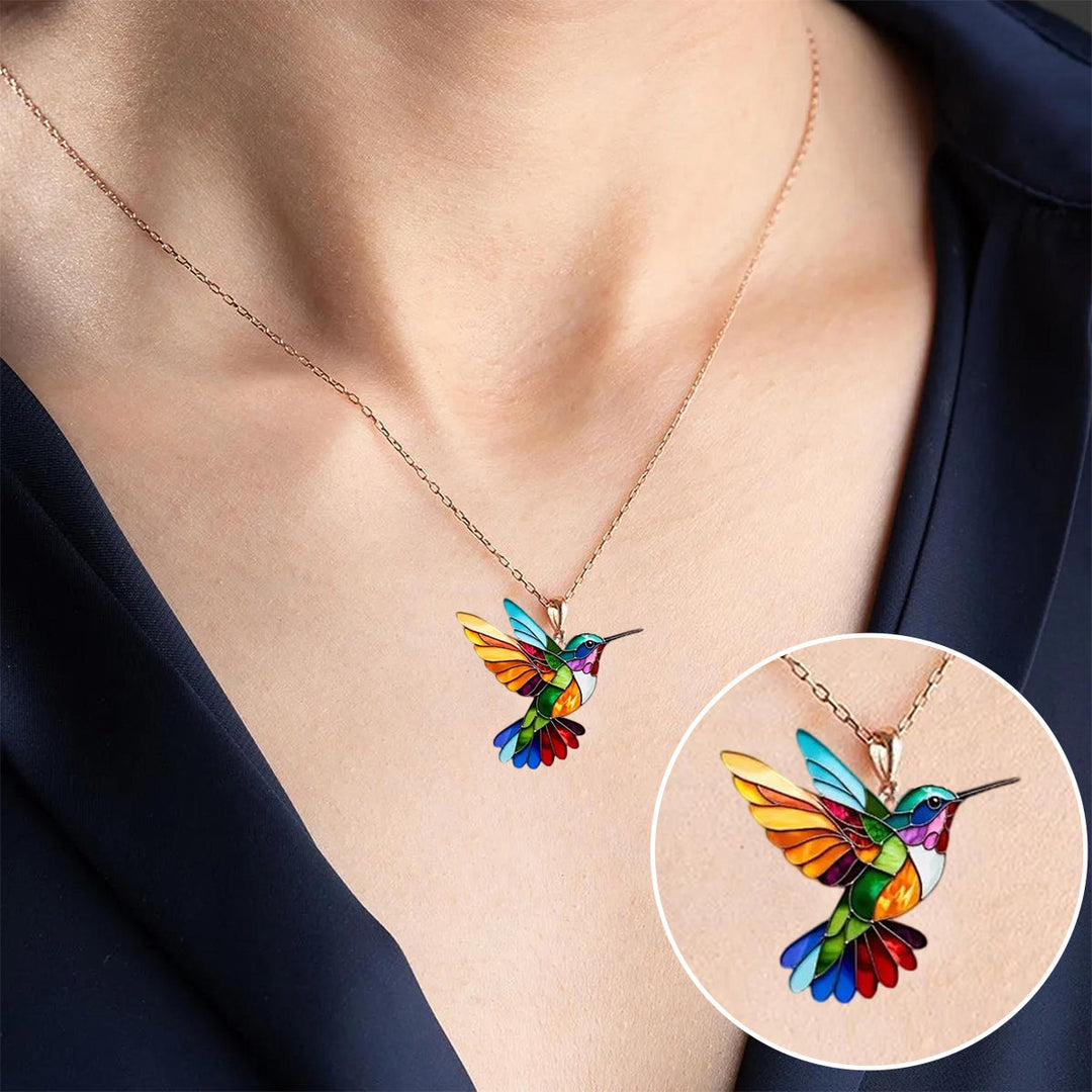 Clara™ – A Hummingbird Pendant That Celebrates Joy and Freedom