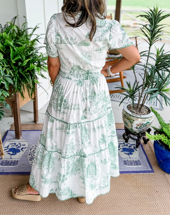 Liza | Classic Toile Maxi