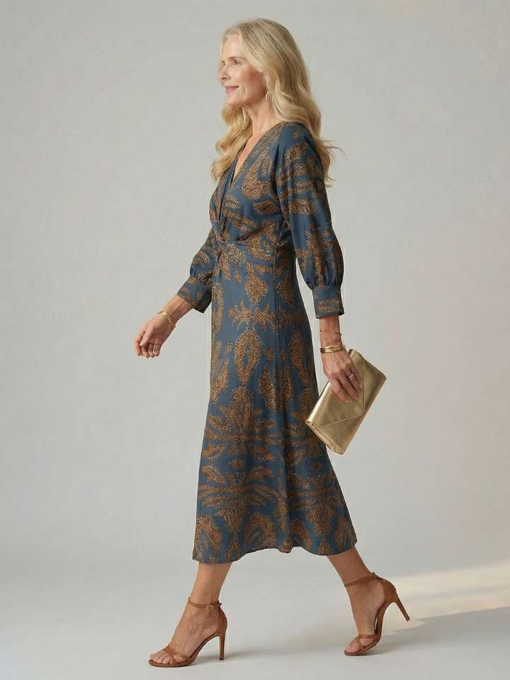 Lune | Wrap Midi Dress