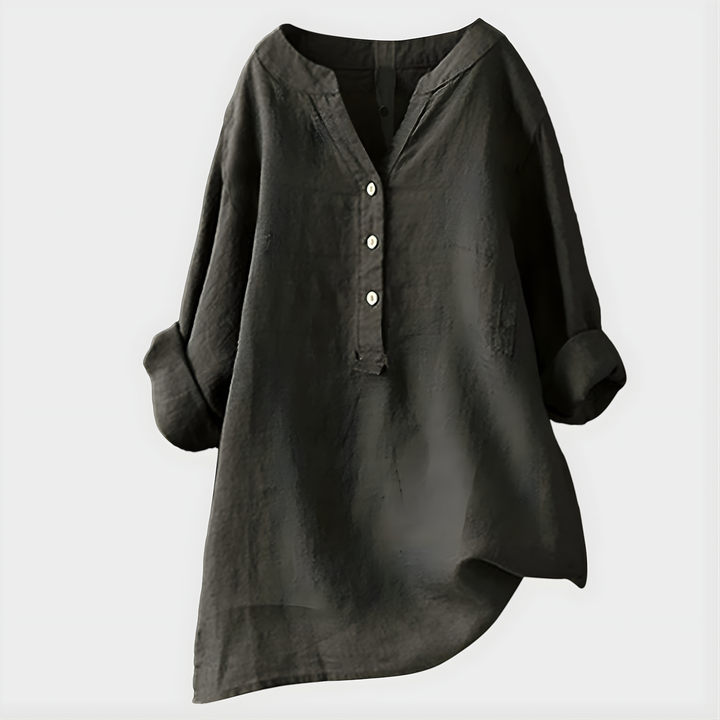 Winola | Relaxed V-Neck Blouse