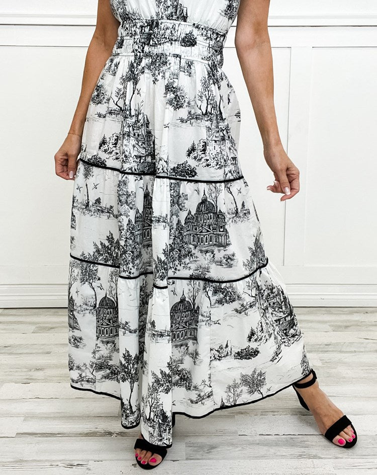 Liza | Classic Toile Maxi