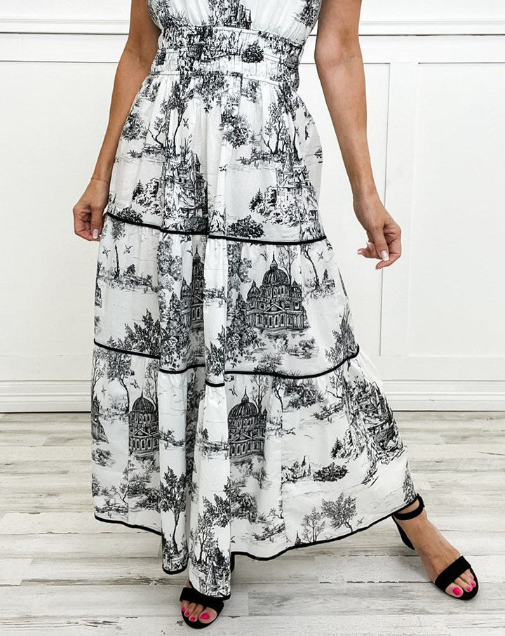 Liza | Classic Toile Maxi