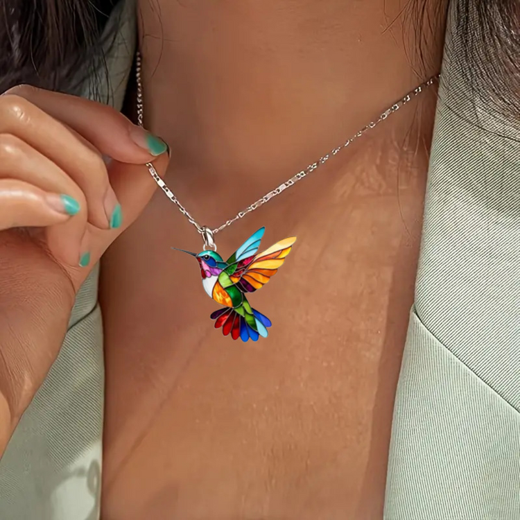 Clara™ – A Hummingbird Pendant That Celebrates Joy and Freedom
