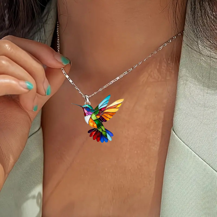 Clara™ – A Hummingbird Pendant That Celebrates Joy and Freedom