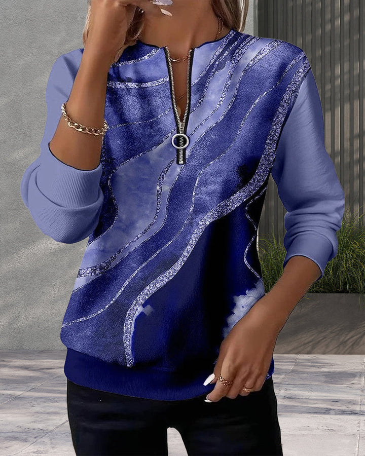 Eva | Casual Everyday Zip Sweatshirt