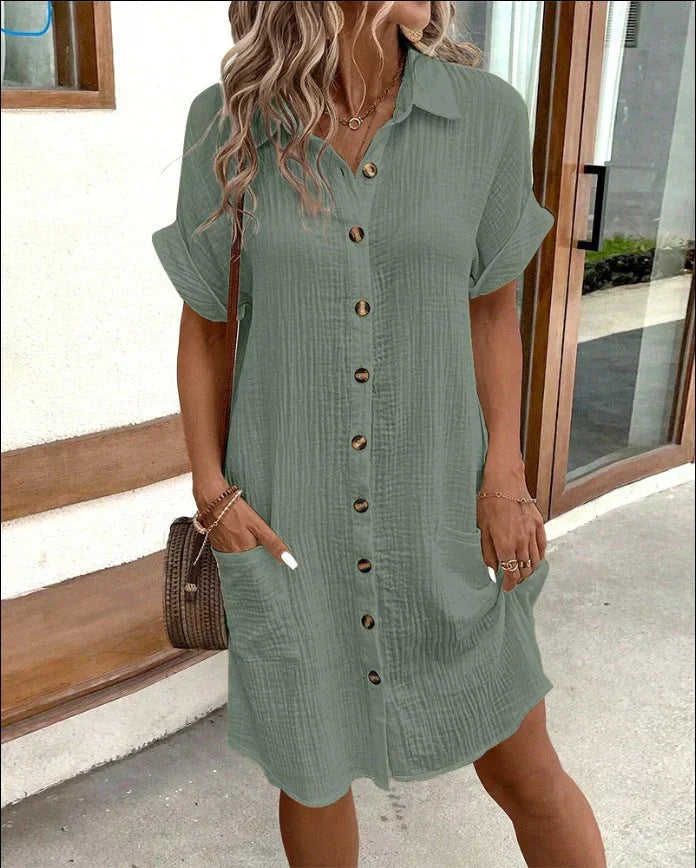 Bambi | Casual Polo Dress