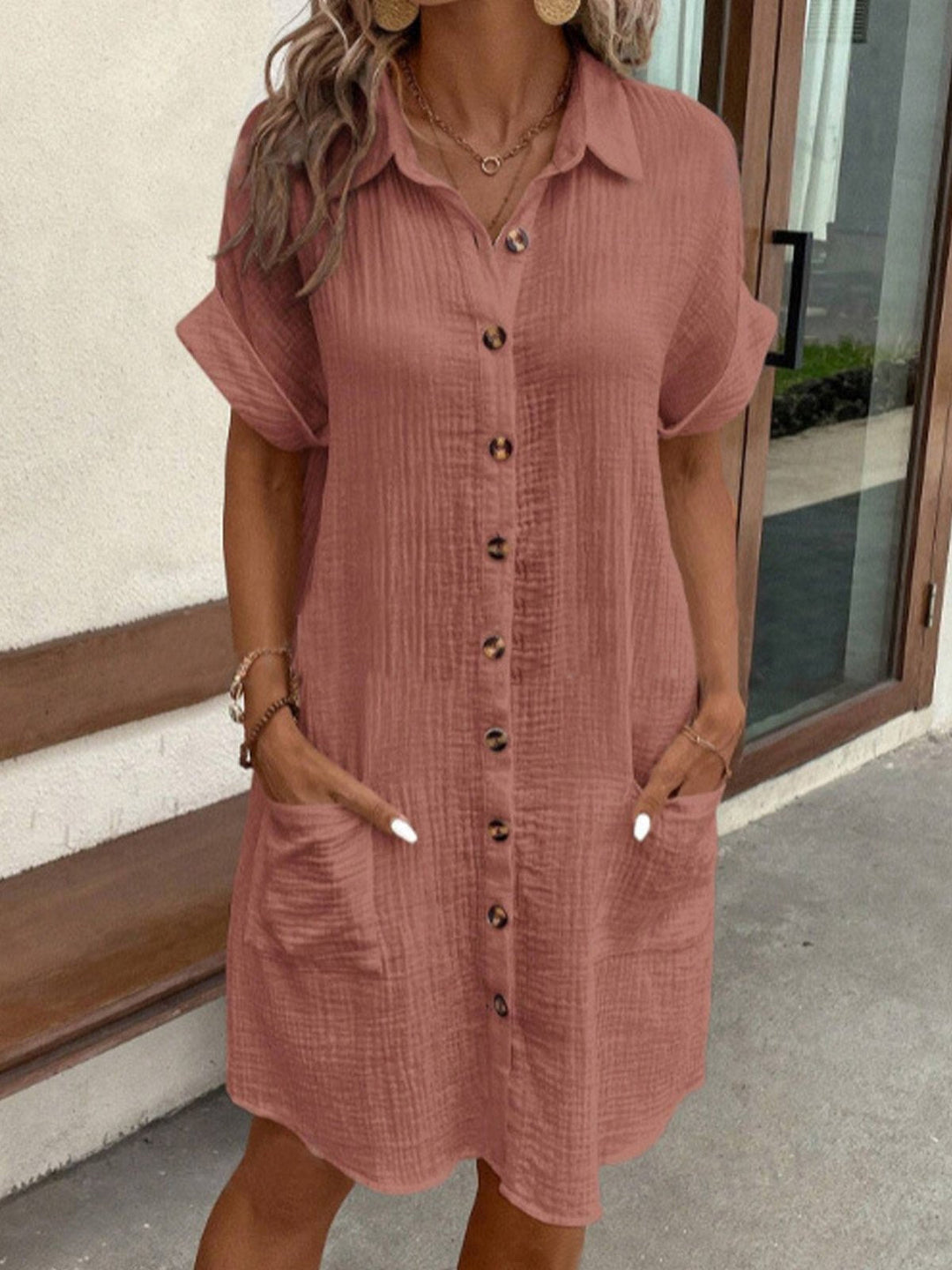 Bambi | Casual Polo Dress