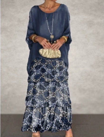 Sylvia | Elegant Flowing Maxi Dress