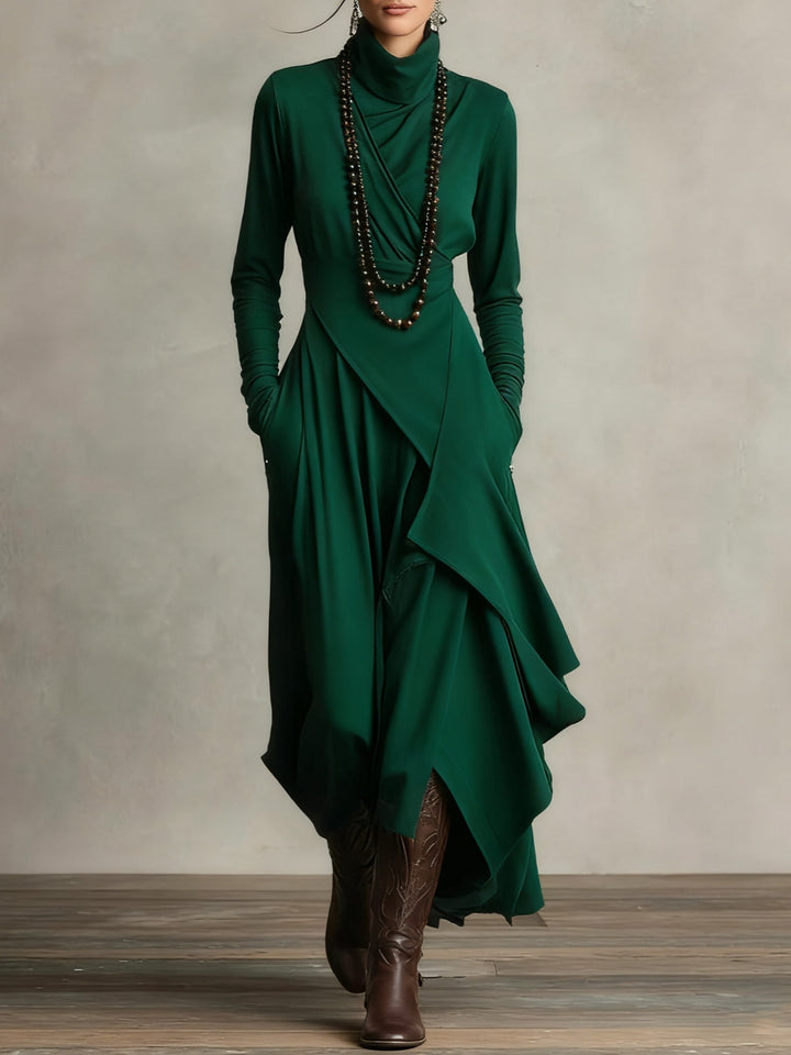 Diane™ – The Asymmetric Maxi Dress That Moves With Your Spirit