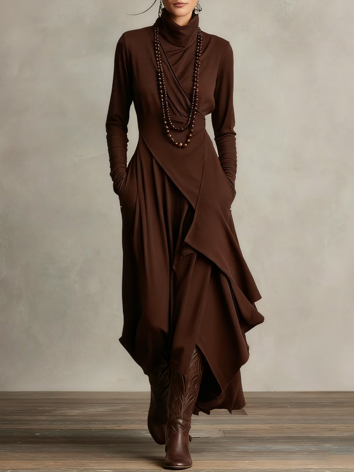 Diane™ – The Asymmetric Maxi Dress That Moves With Your Spirit