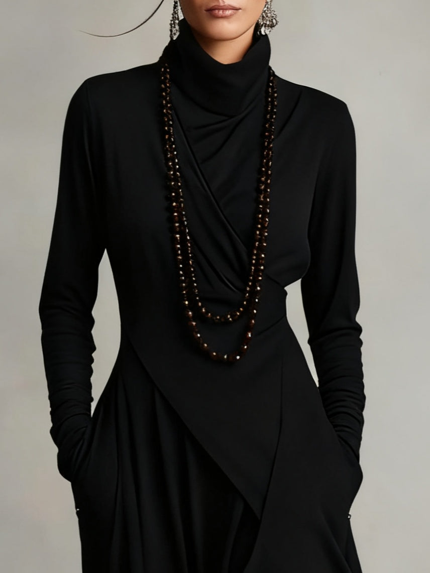 Diane™ – The Asymmetric Maxi Dress That Moves With Your Spirit