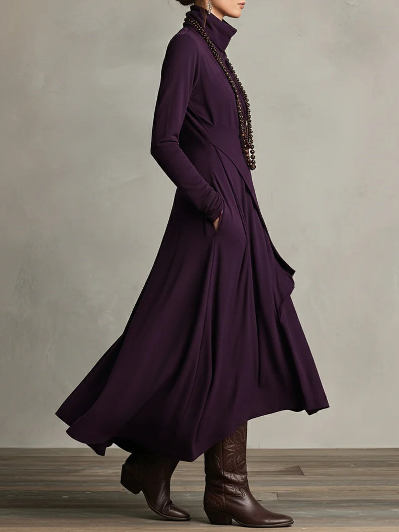 Diane™ – The Asymmetric Maxi Dress That Moves With Your Spirit