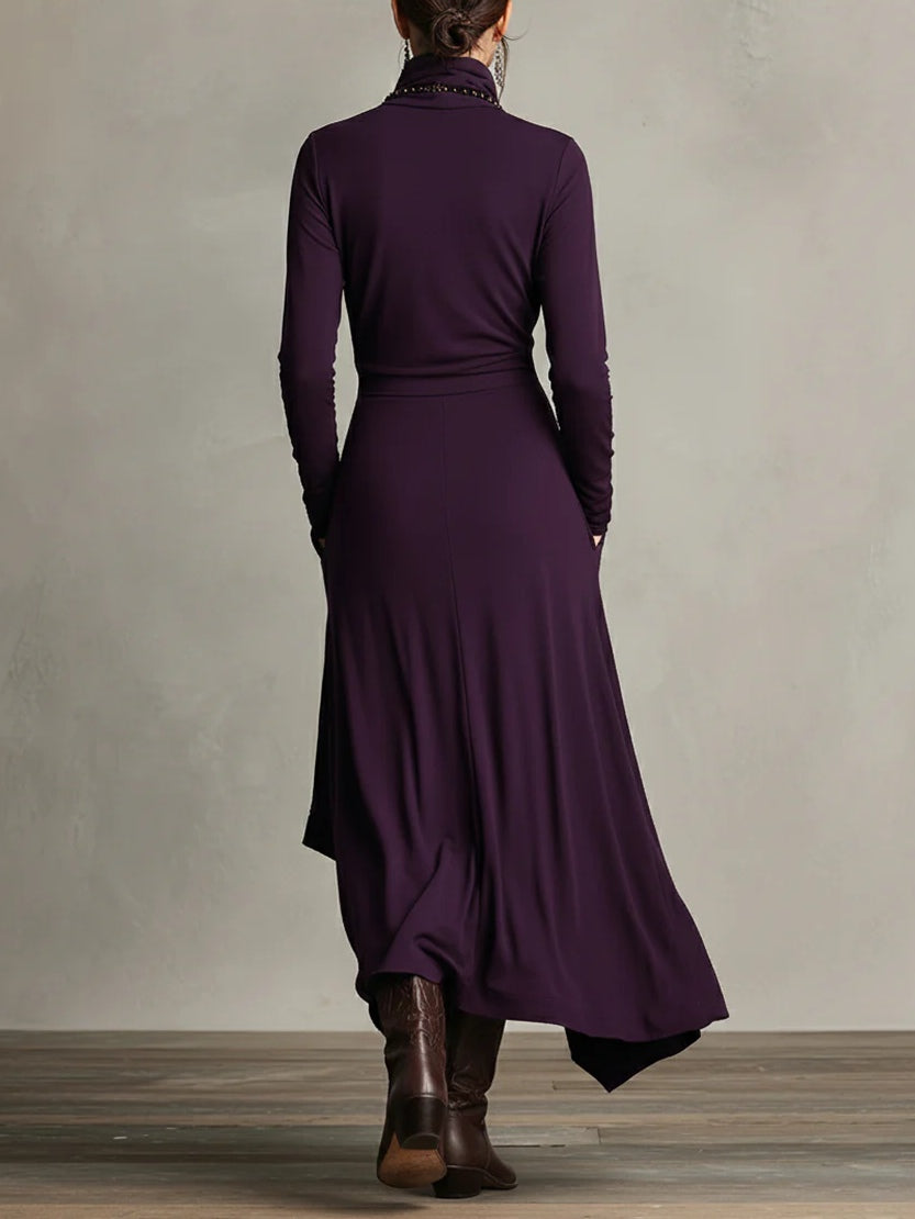 Diane™ – The Asymmetric Maxi Dress That Moves With Your Spirit