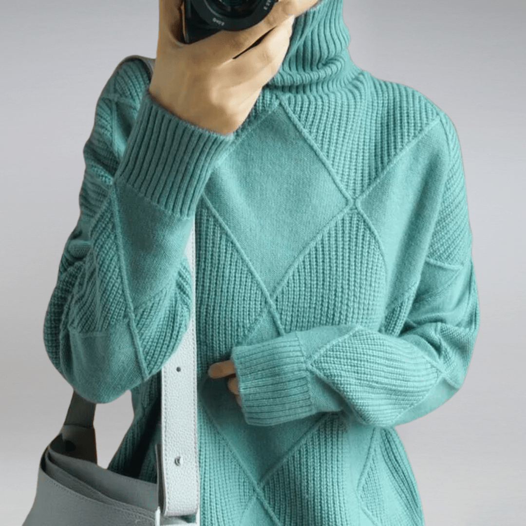 Reyna™ – Turtleneck Sweater for Timeless Everyday Elegance