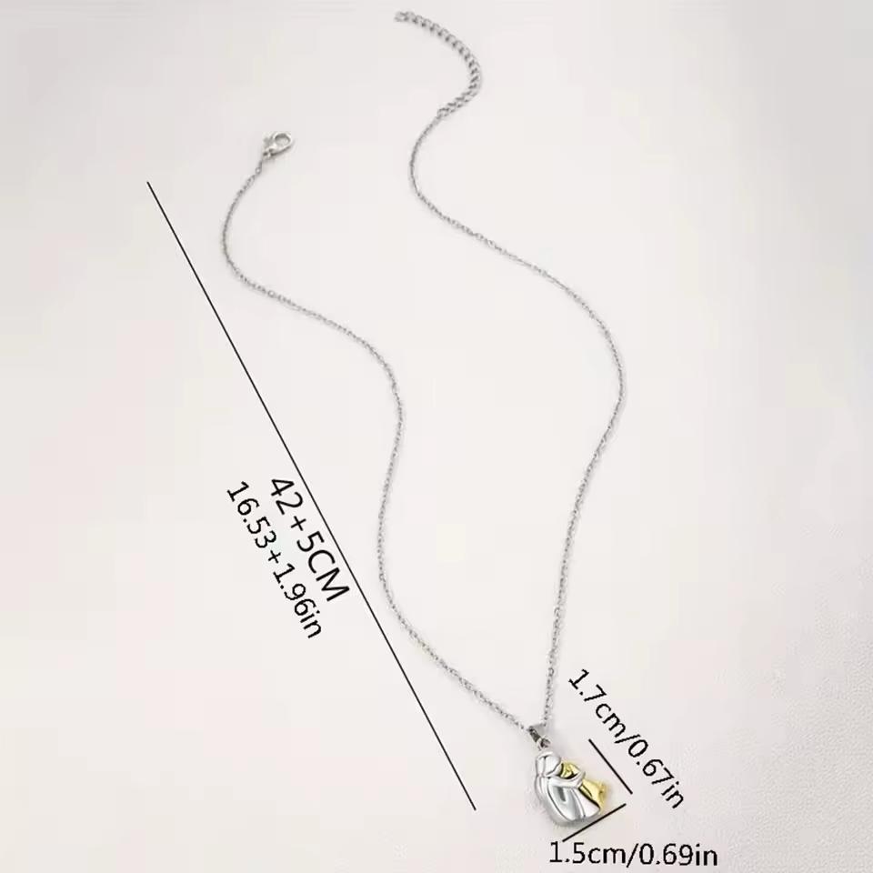 Elaine | Dog Embrace Necklace