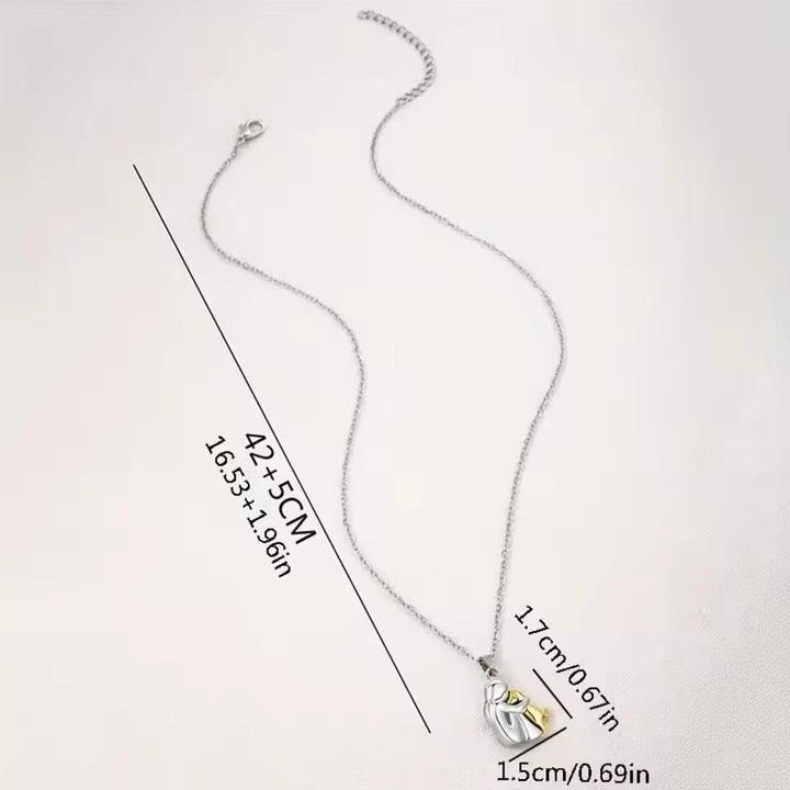 Elaine | Dog Embrace Necklace