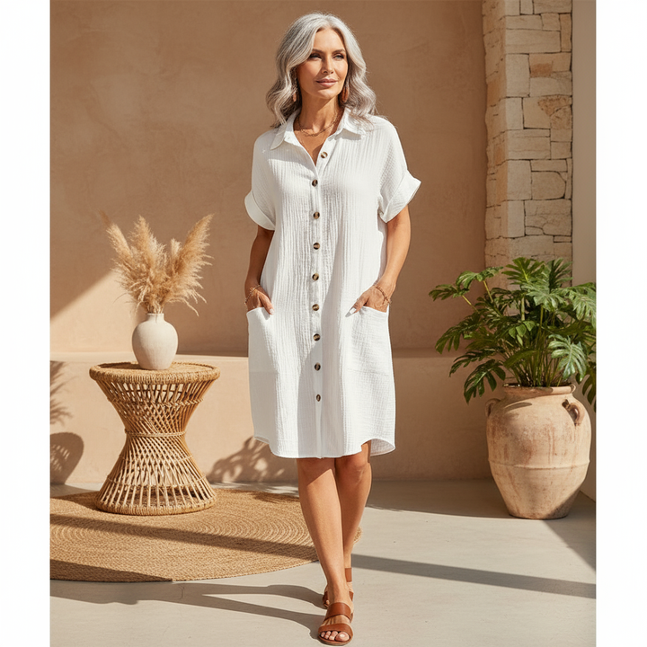 Bambi | Casual Polo Dress