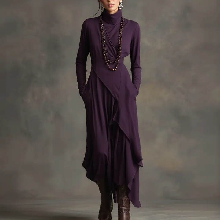Diane™ – The Asymmetric Maxi Dress That Moves With Your Spirit