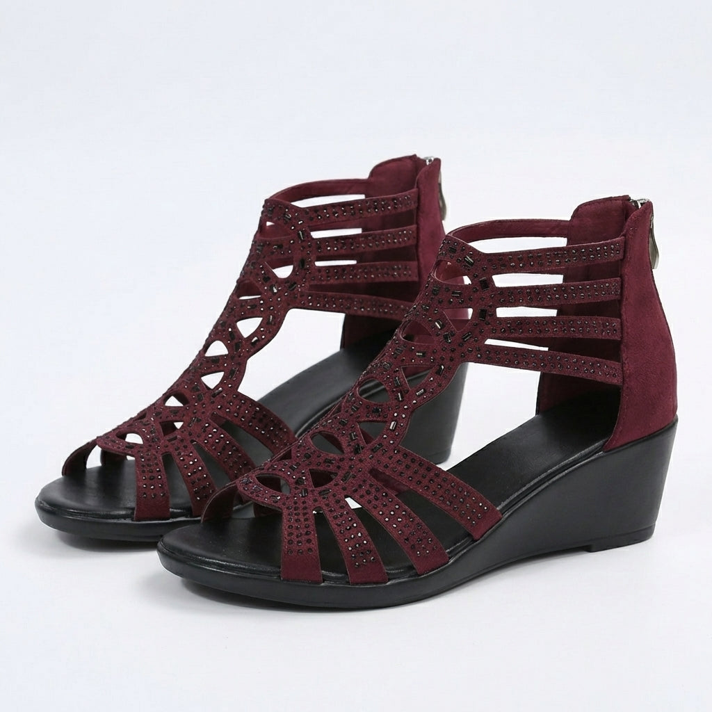 Maybritt | Elegant Wedge Sandals