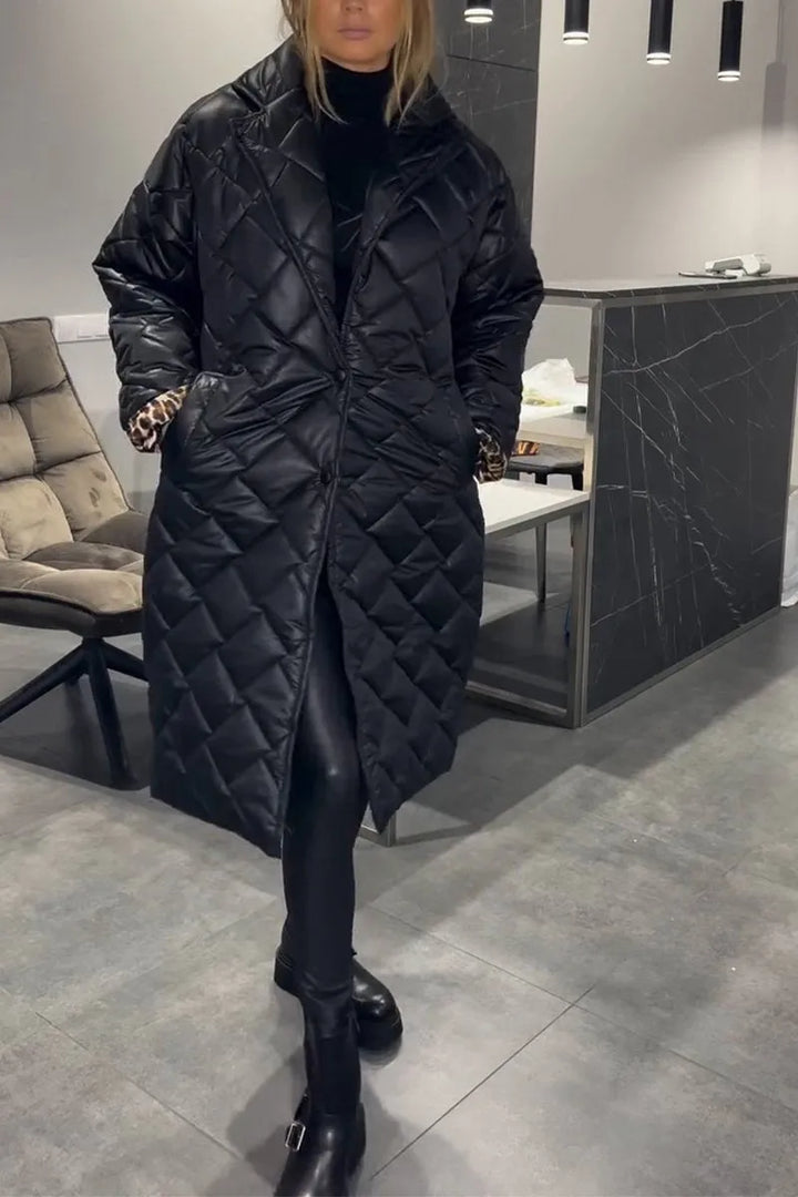 Kendall™ | Quilted Mid Coat