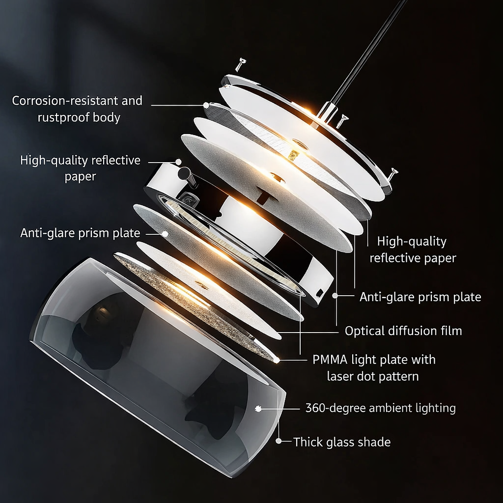 Penelope — A Pendant Light with Depth